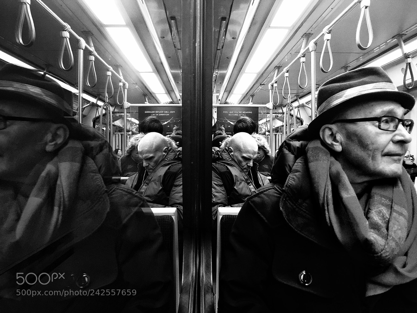 Apple iPhone 6 Plus sample photo. Passengers on a public photography