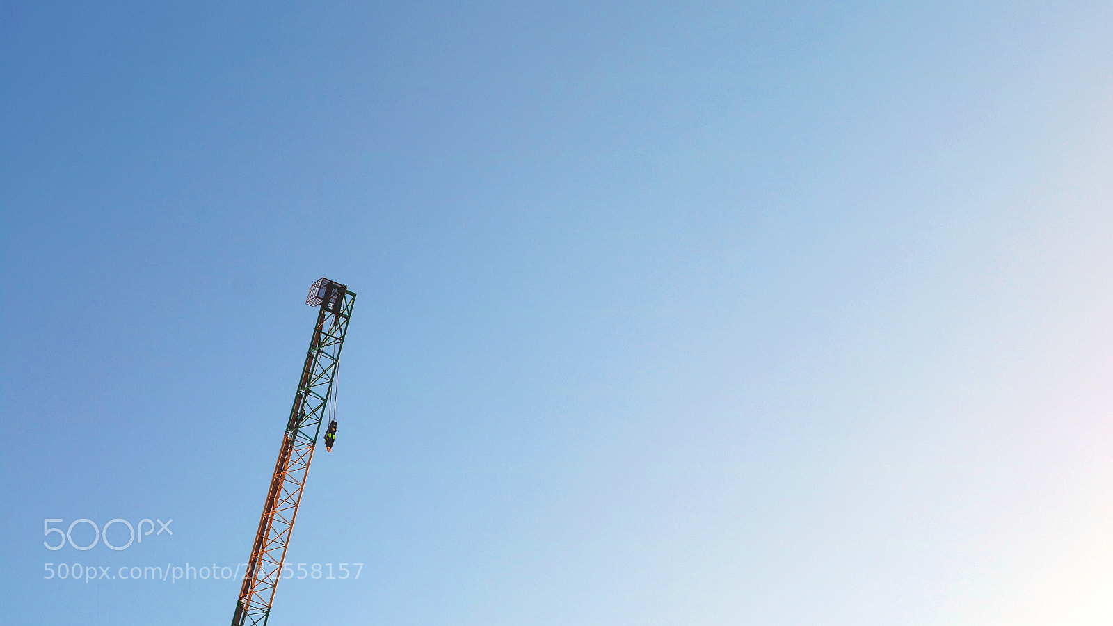 Canon EOS M3 sample photo. Alone crane photography