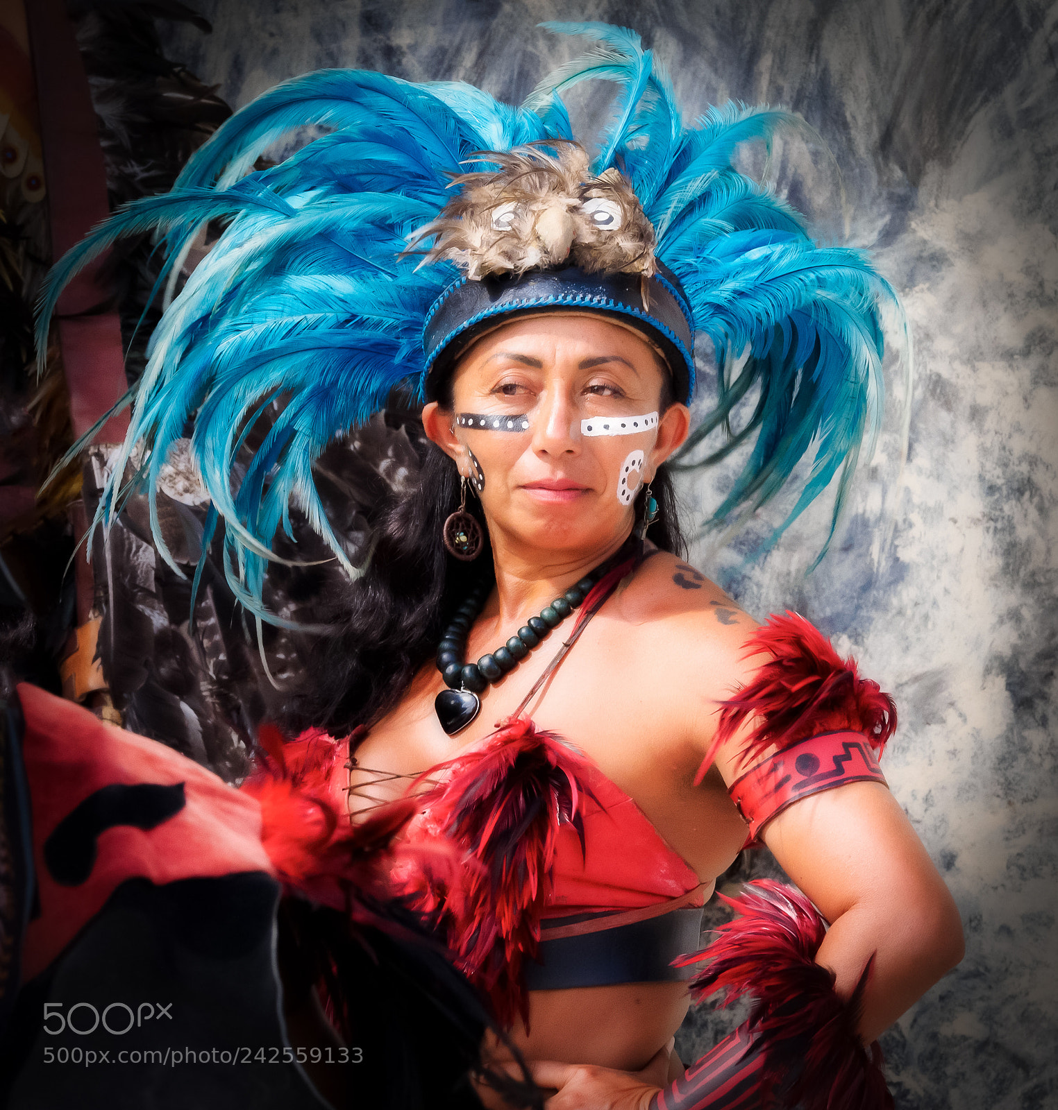 Olympus OM-D E-M1 sample photo. Mayan warrior photography