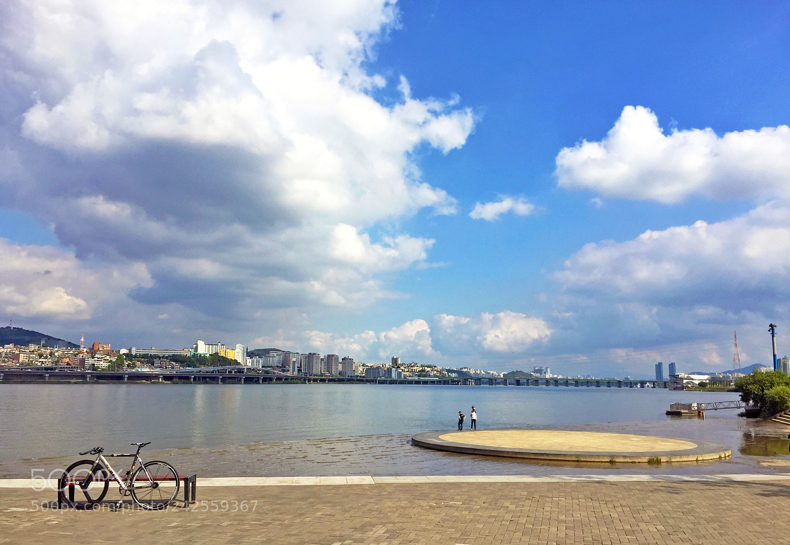 Apple iPhone 6 sample photo. Banpo park cinelli sky photography