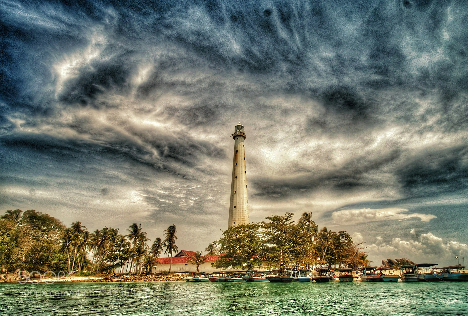 Sony Alpha DSLR-A380 sample photo. Lighthouse photography
