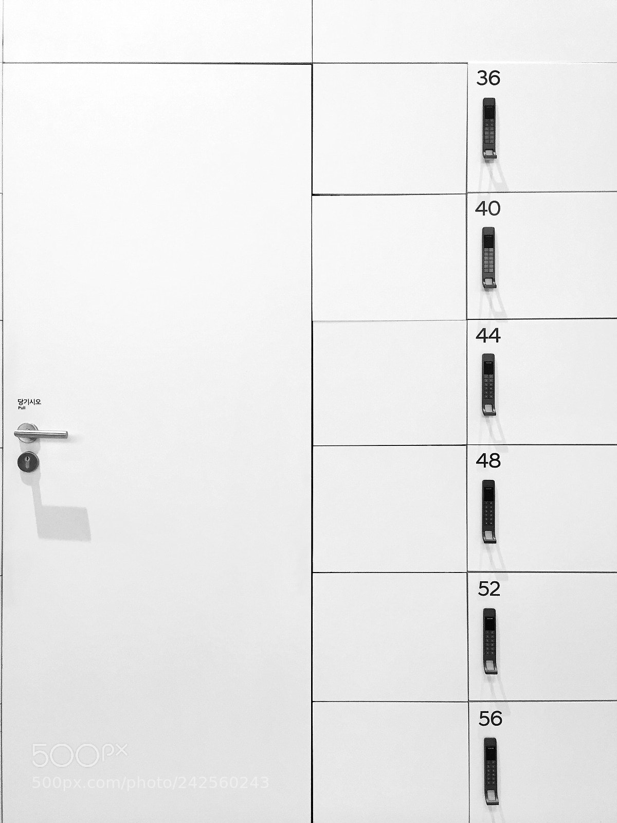 Apple iPhone 6 sample photo. Locker and door photography