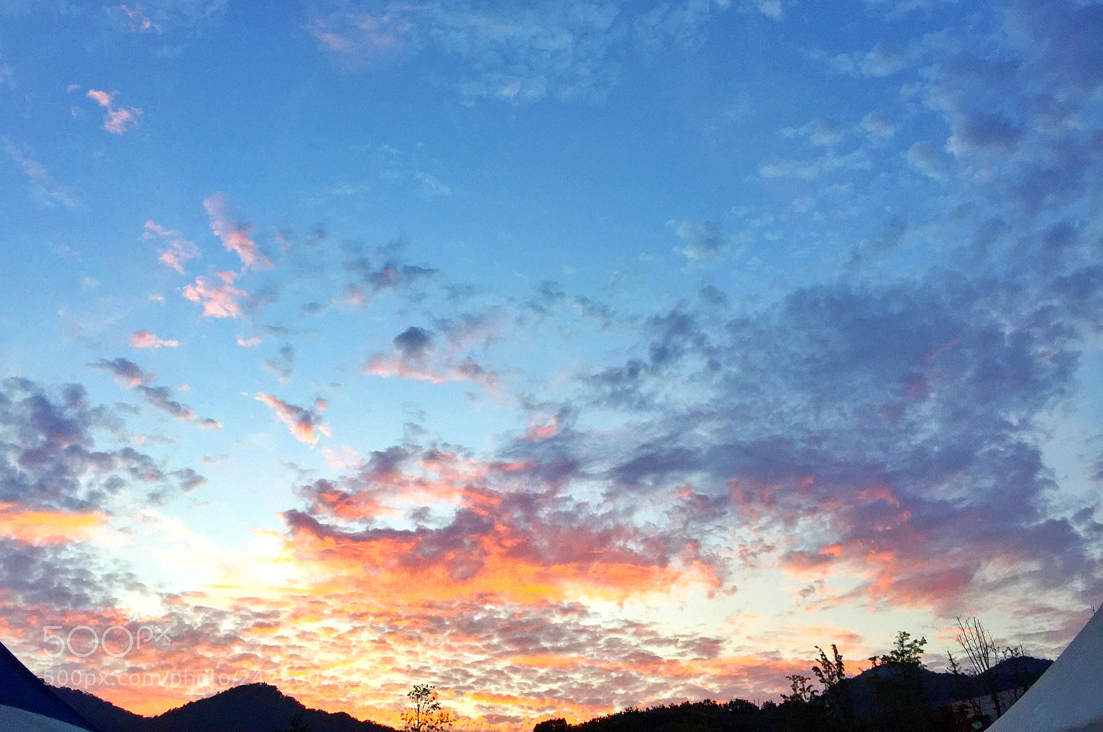 Apple iPhone 6 sample photo. Sky cloud pink photography
