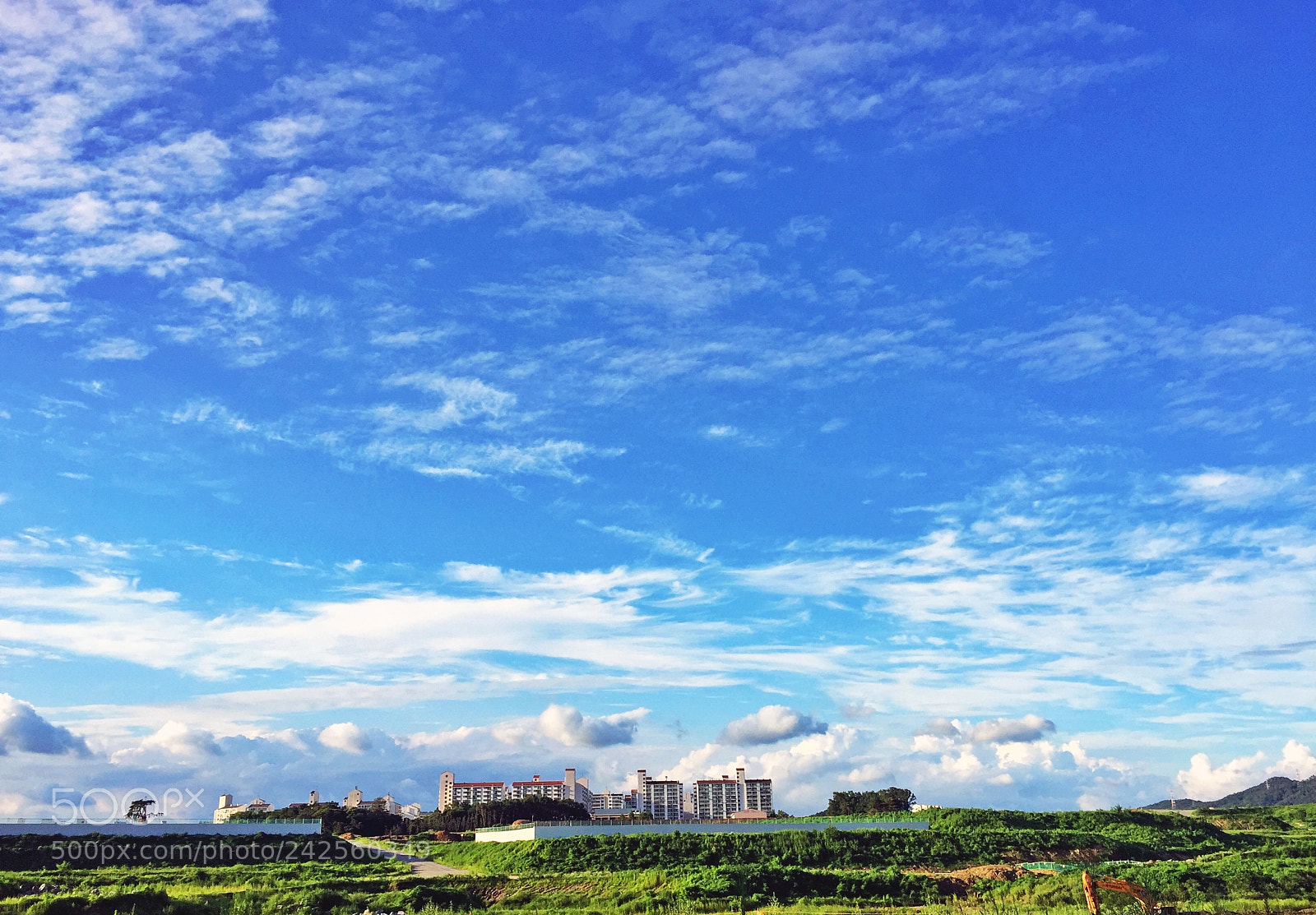 Apple iPhone 6 sample photo. New town sky villige photography