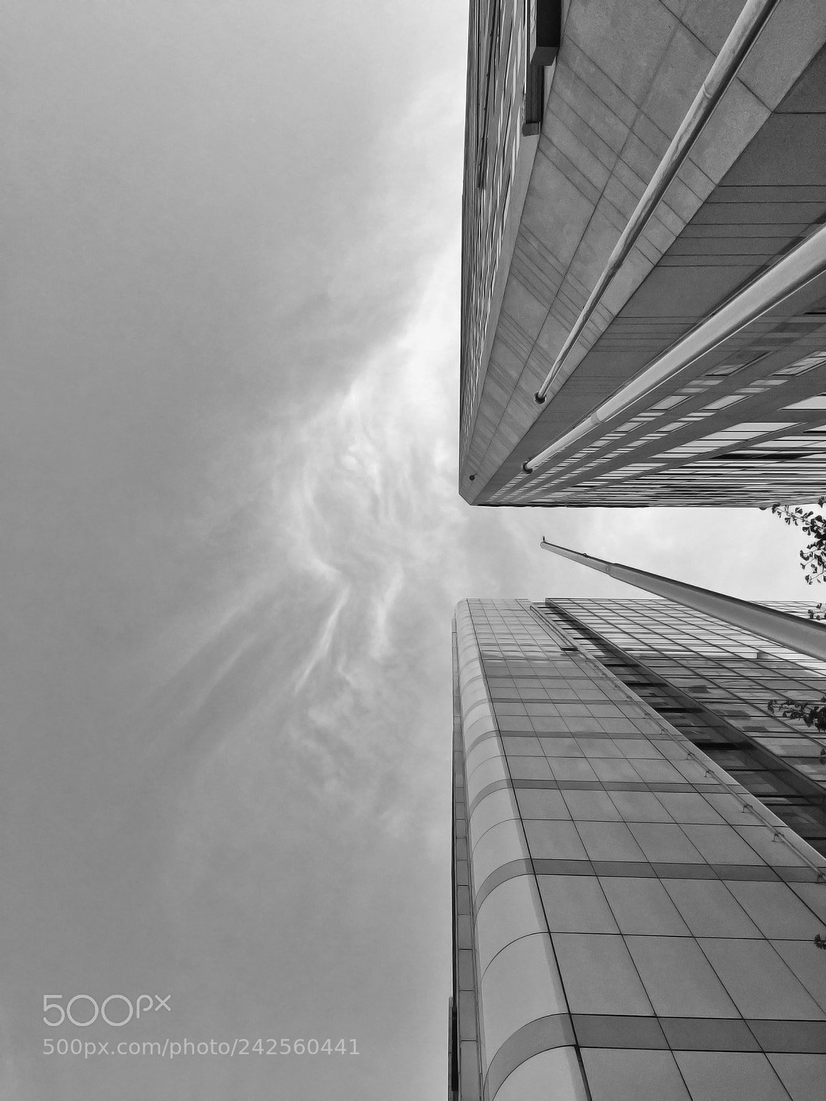 Apple iPhone 6 sample photo. Sky building twin photography