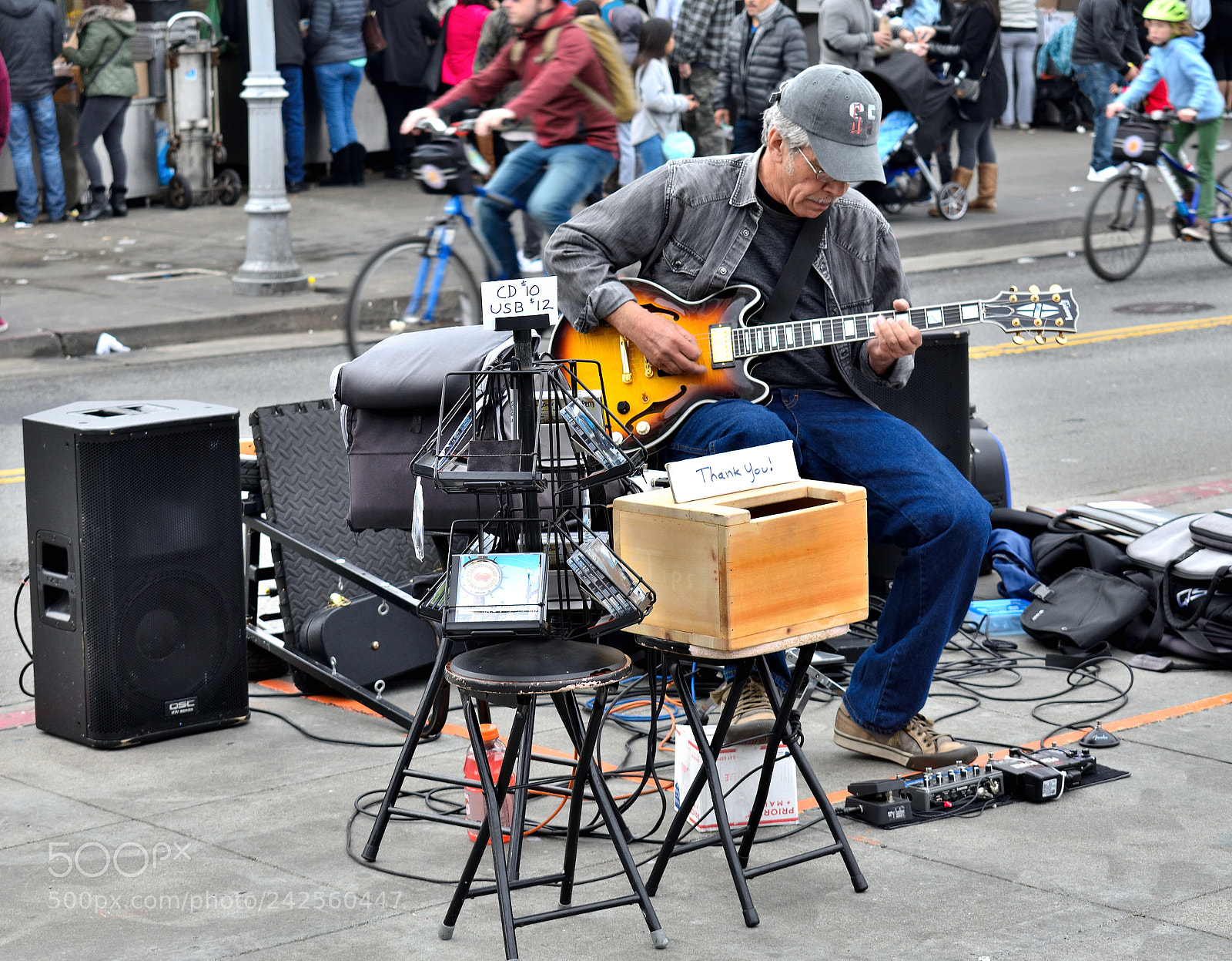 Nikon D3400 sample photo. Busking photography