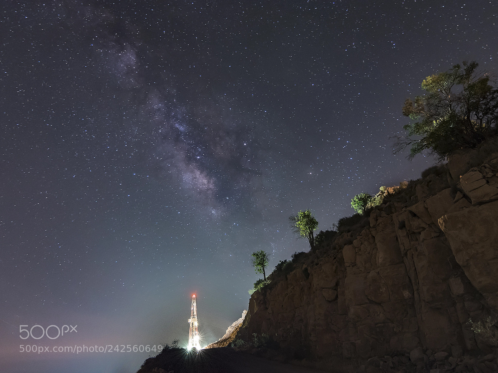 Nikon D5500 sample photo. Milky way galaxy over photography