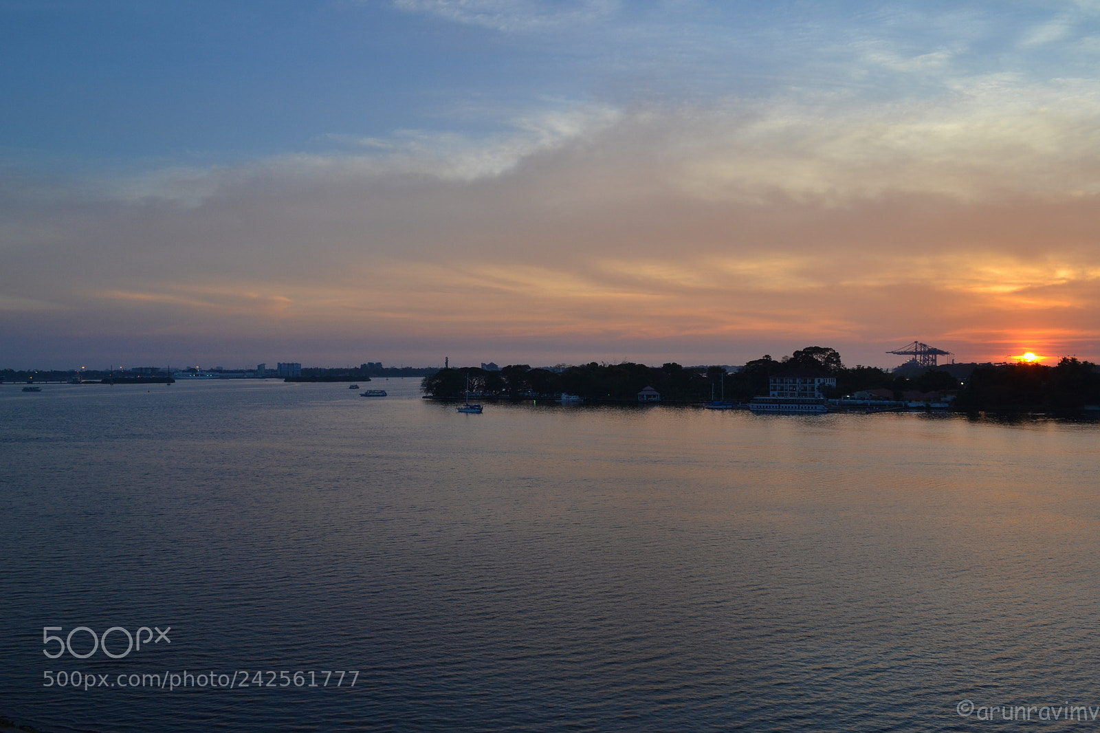 Nikon D3100 sample photo. Port of kochi photography