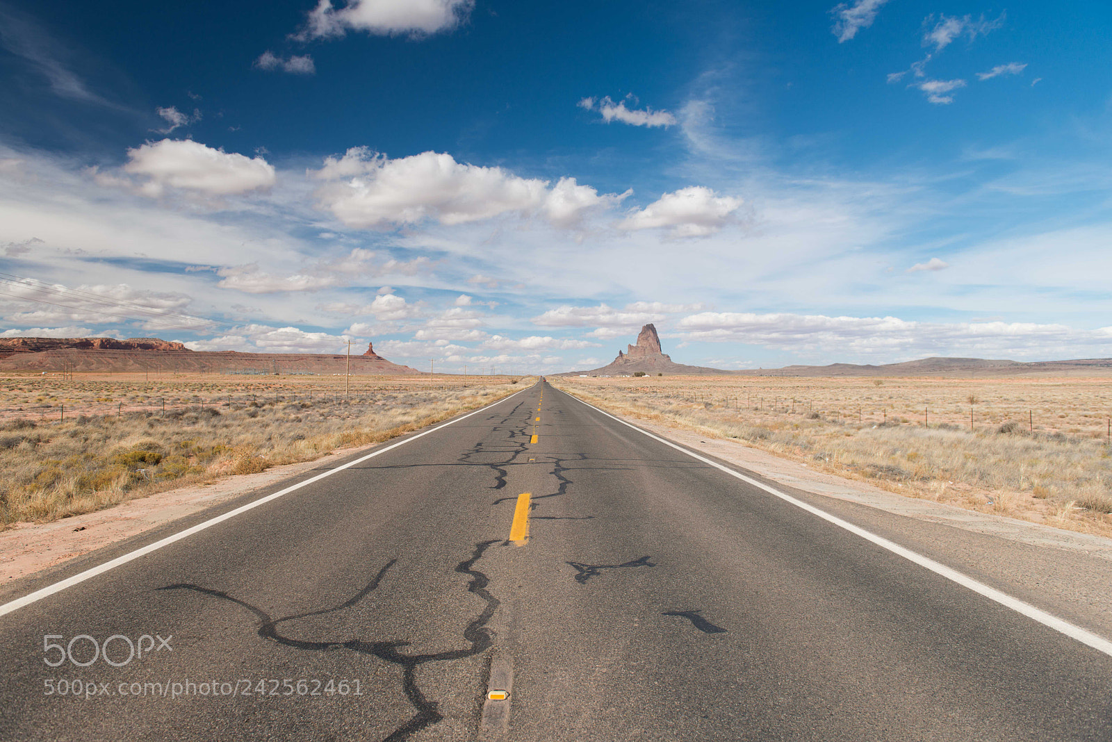Nikon D800 sample photo. Utah road photography