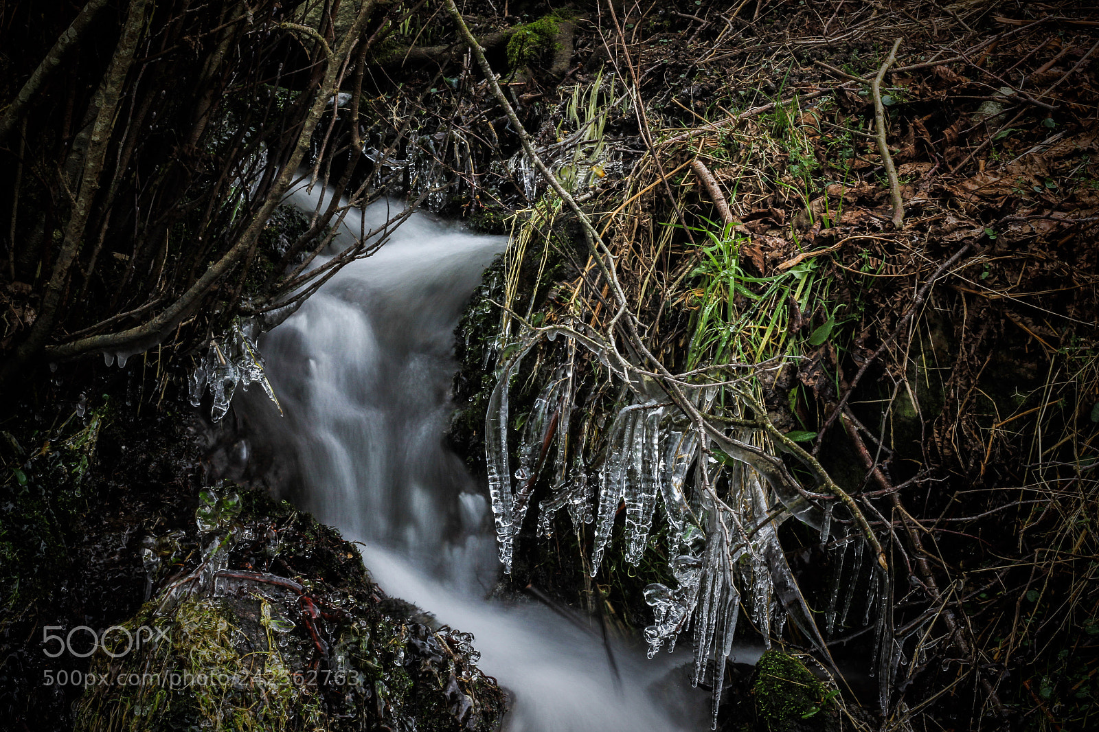 Canon EOS 60D sample photo. Tiny waterfall photography