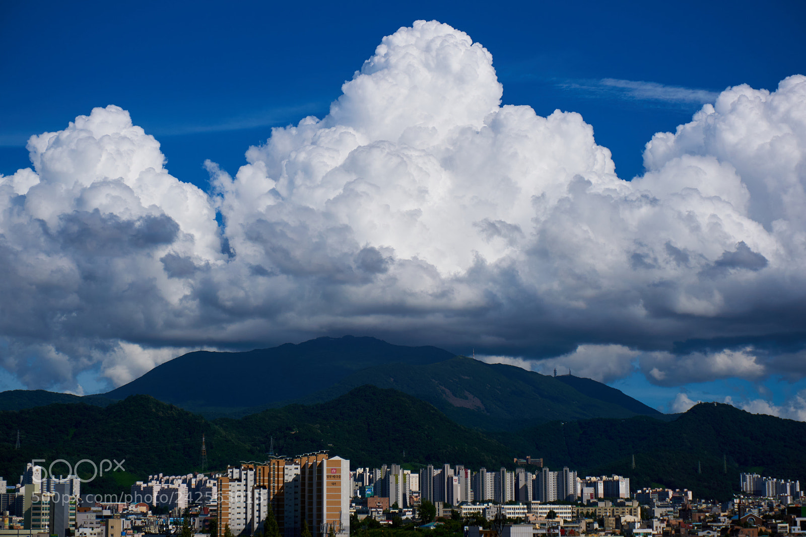 Sony a5100 sample photo. Mudeung mountain photography
