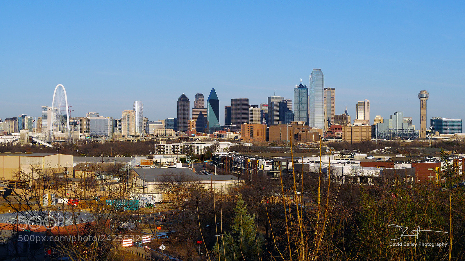 Panasonic Lumix DMC-G7 sample photo. Dallas skyline in the photography