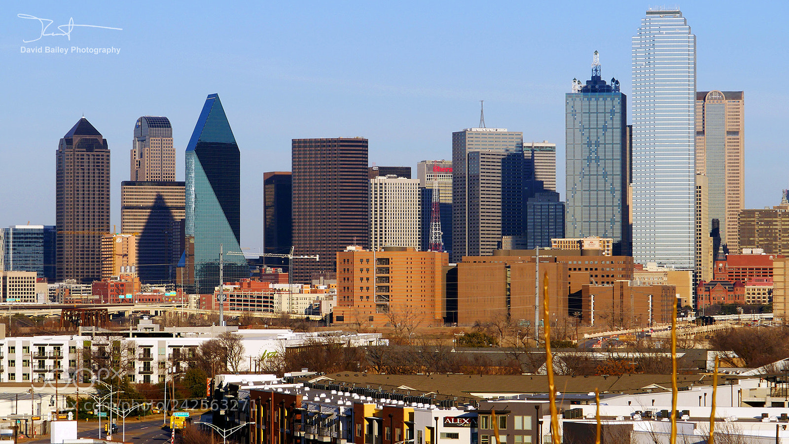 Panasonic Lumix DMC-G7 sample photo. Dallas skyline in the photography