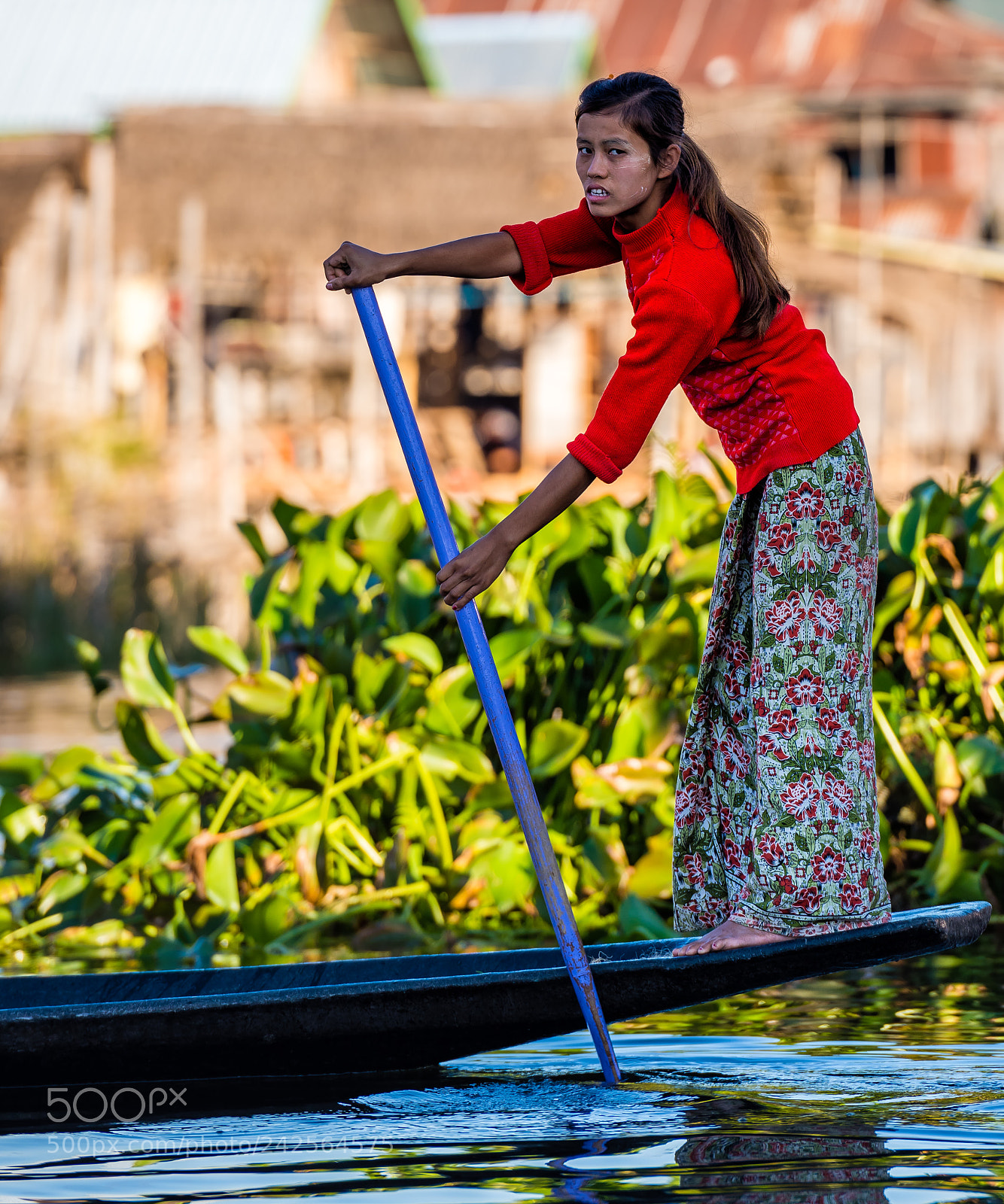 Nikon D810 sample photo. People of lake inle 5 photography