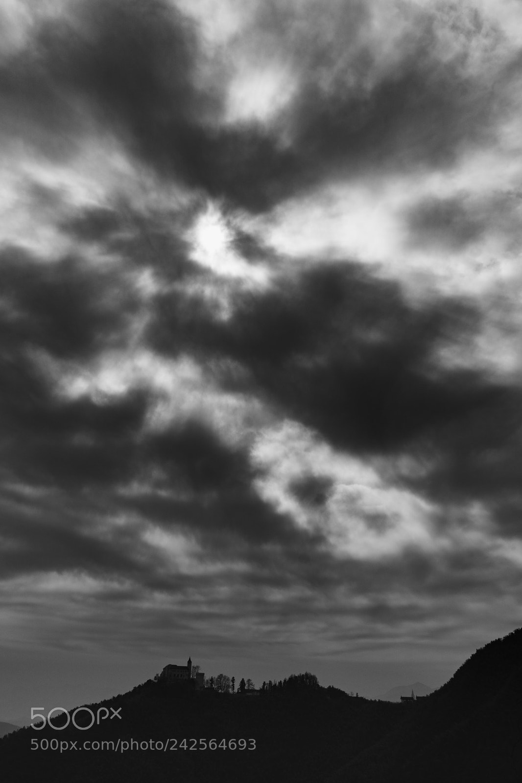 Sony a6300 sample photo. Dark cloud photography