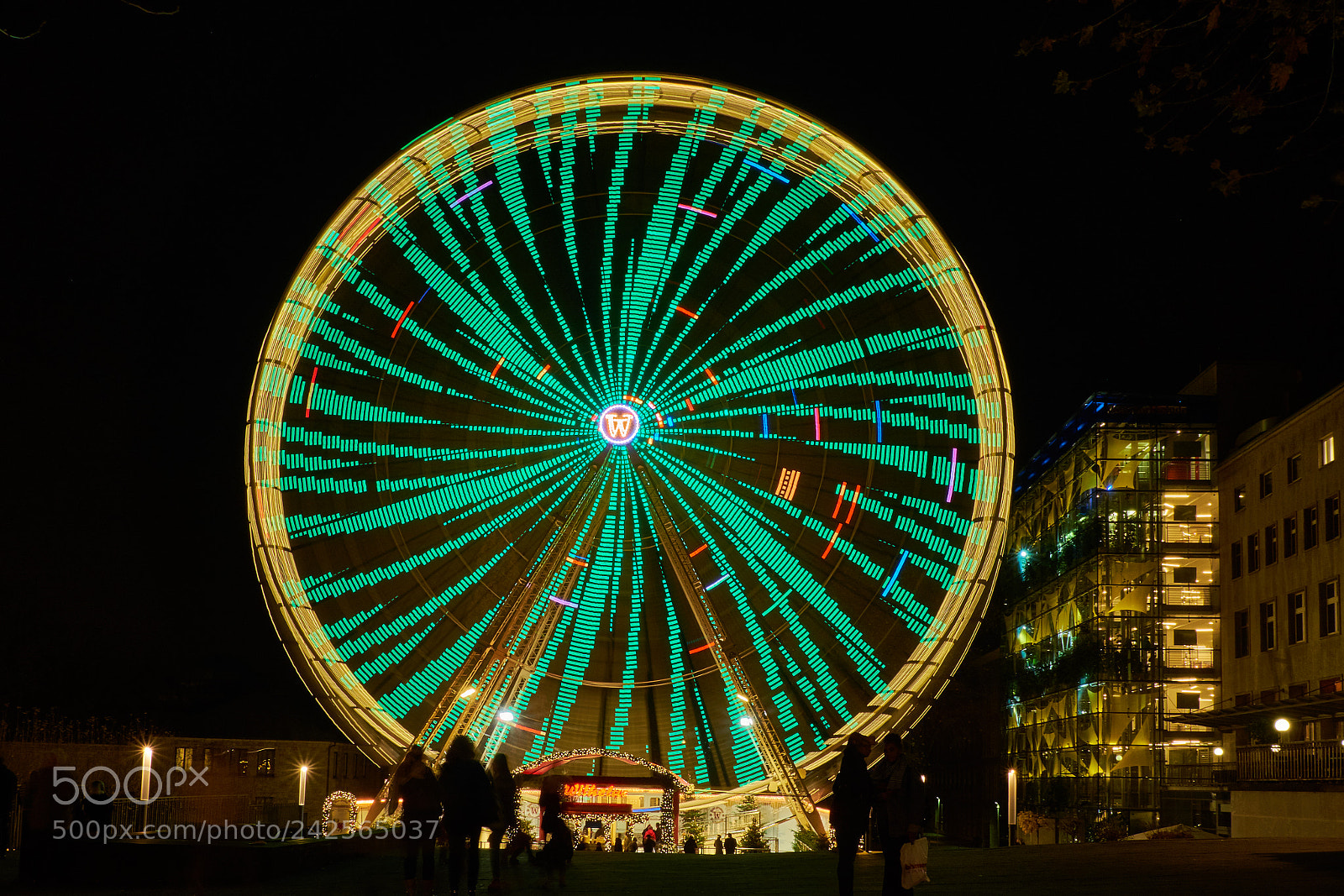 Fujifilm X-T1 sample photo. Lightning wonderwheel photography