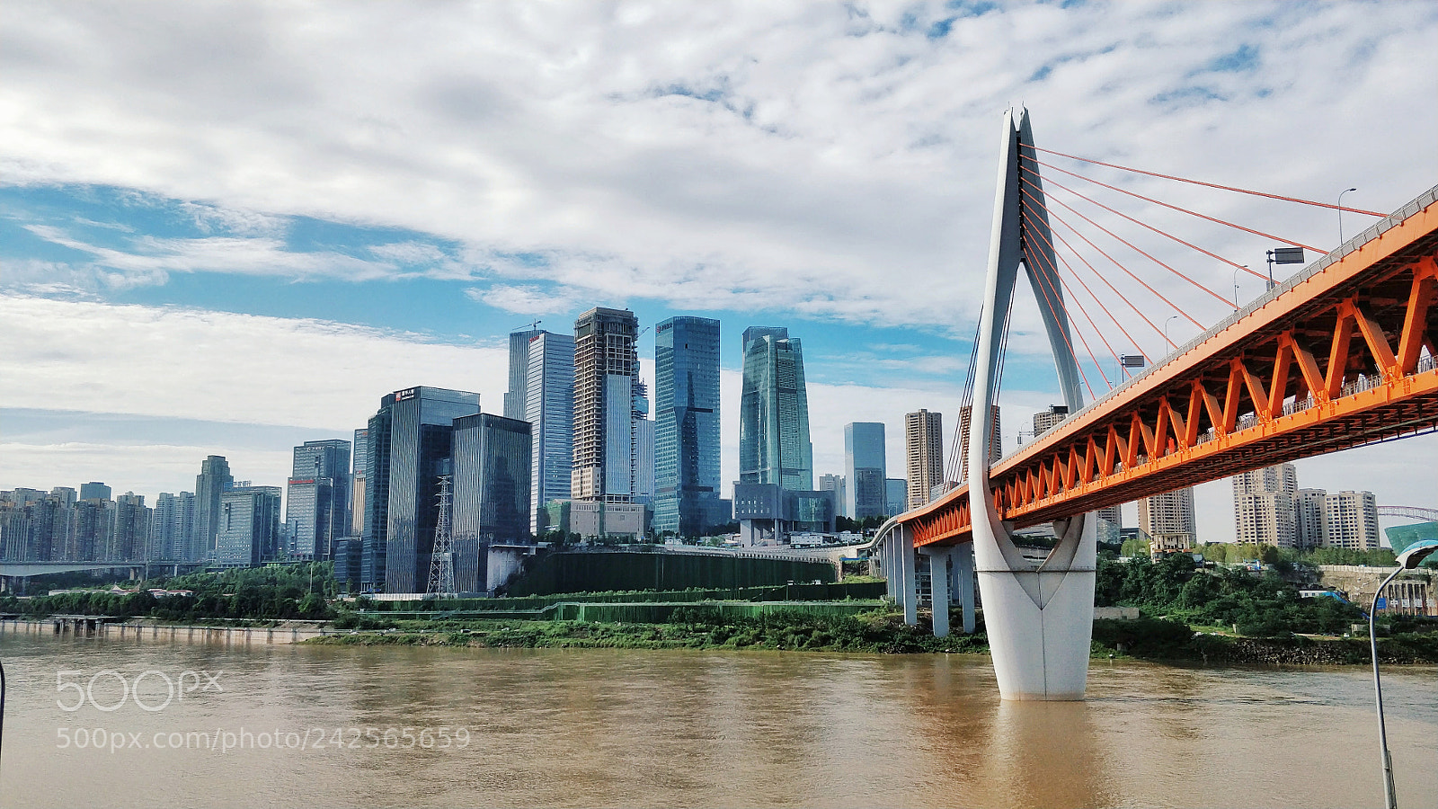 OnePlus 5 sample photo. 千厮门大桥 photography