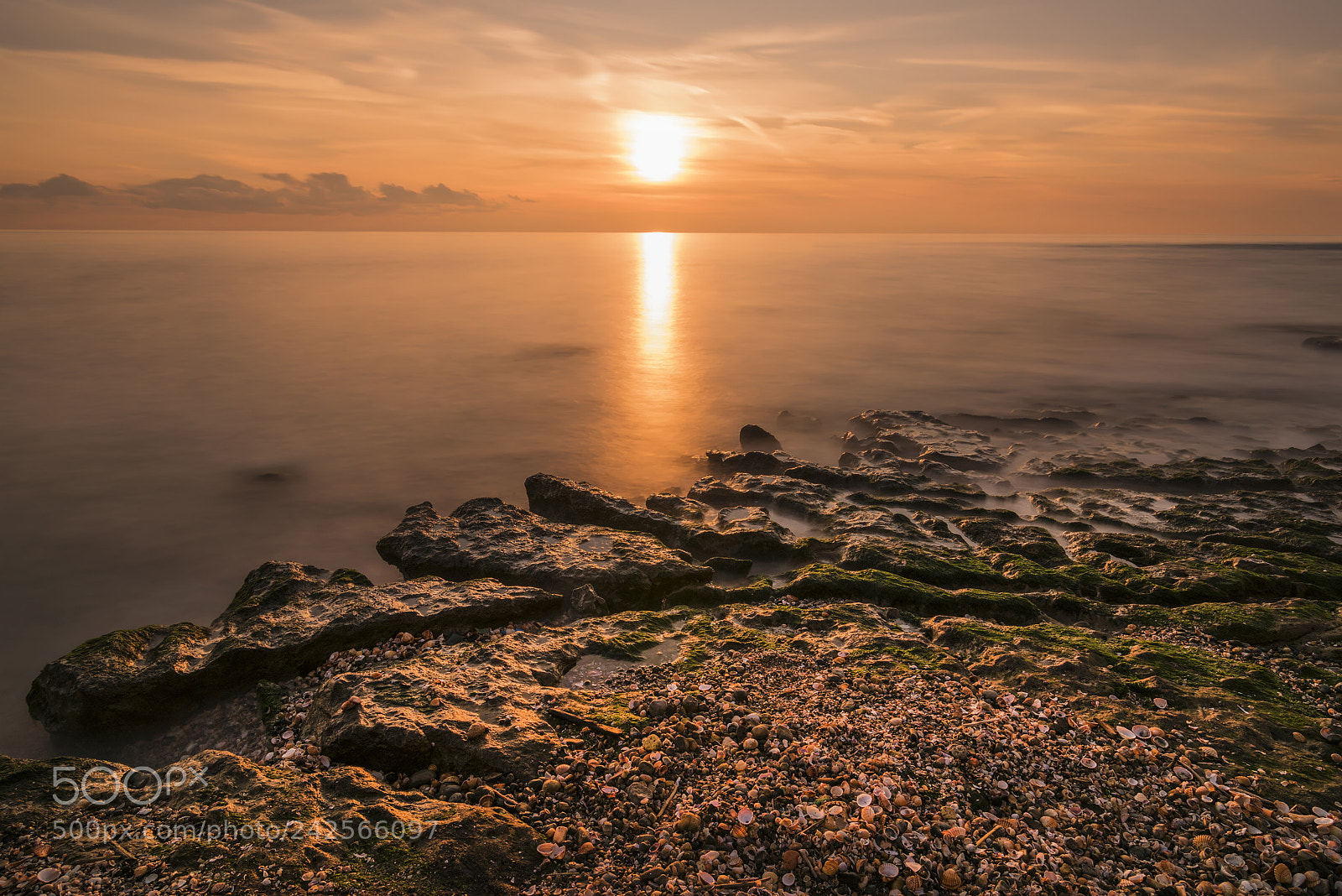 Nikon D810 sample photo. Sunset by the rocks photography