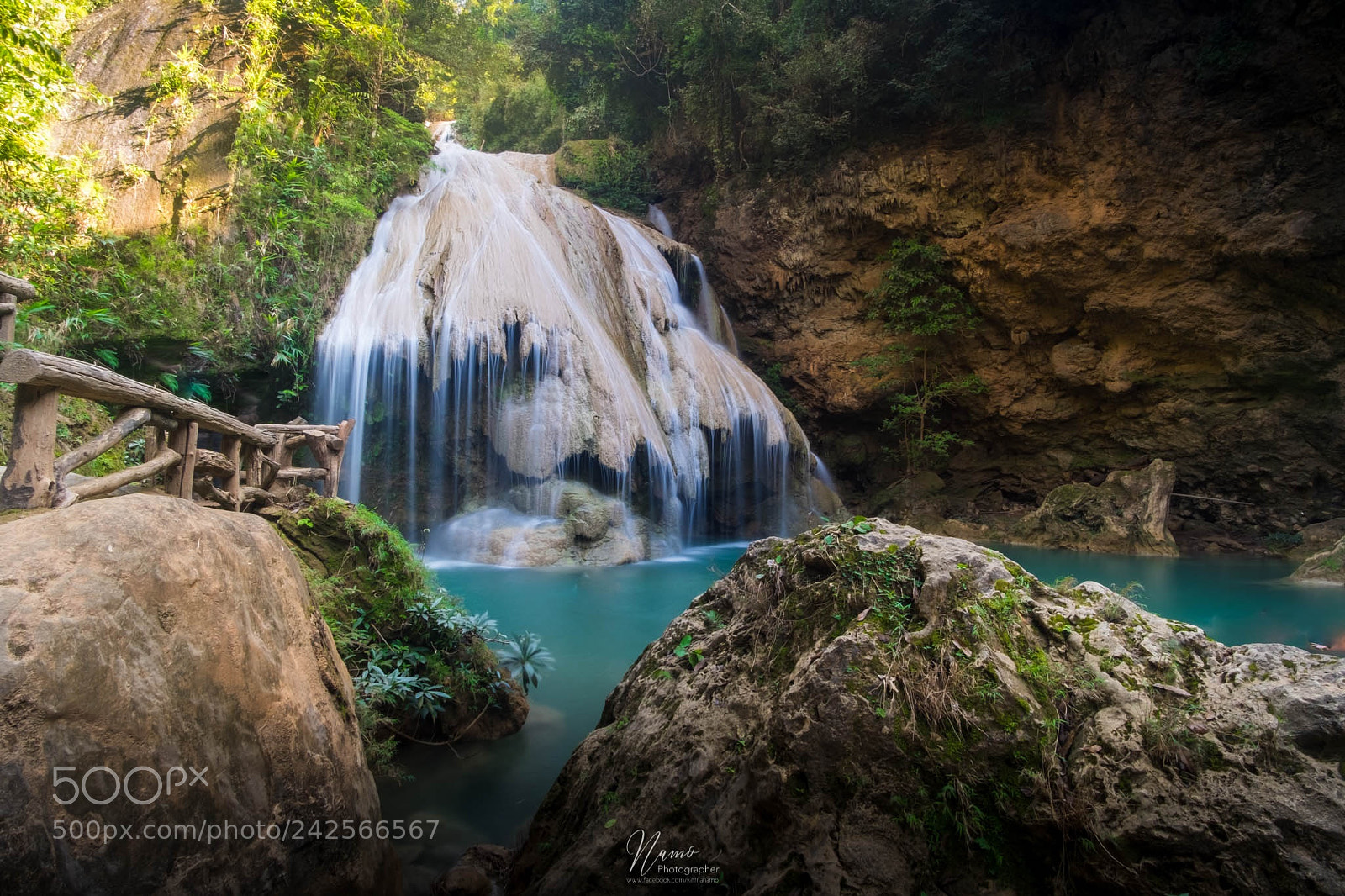 Fujifilm X-T10 sample photo. Khor luang waterfall thailand photography