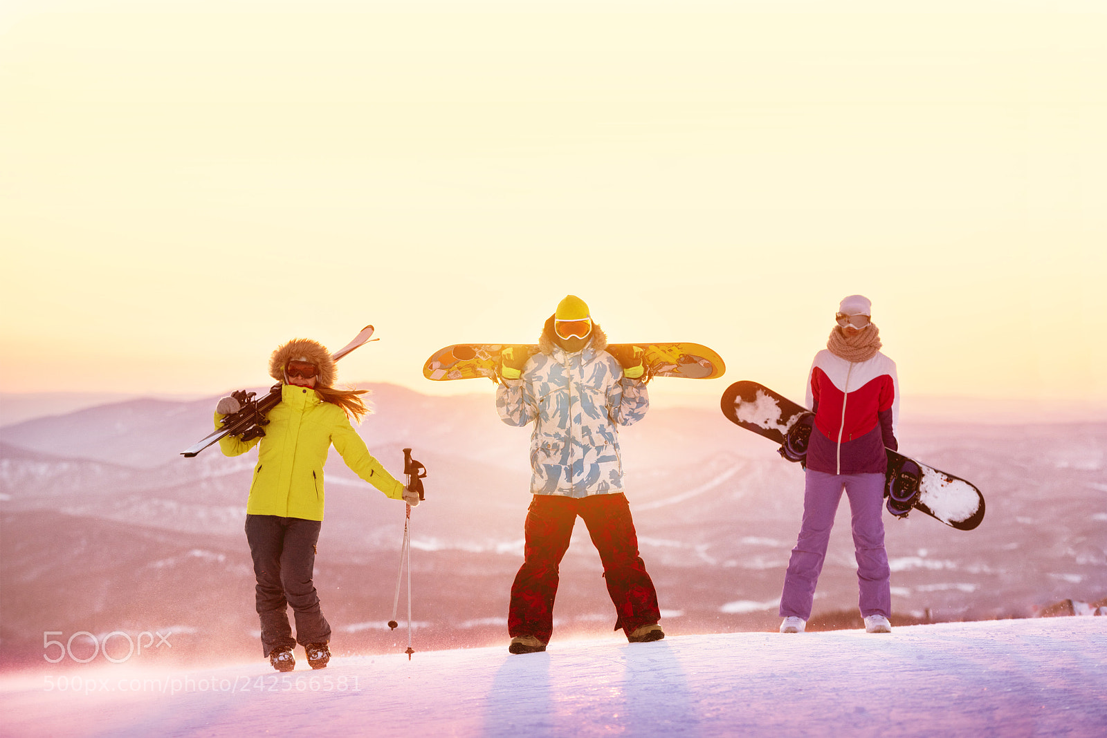 Nikon D810 sample photo. Ski or snowboard concept photography