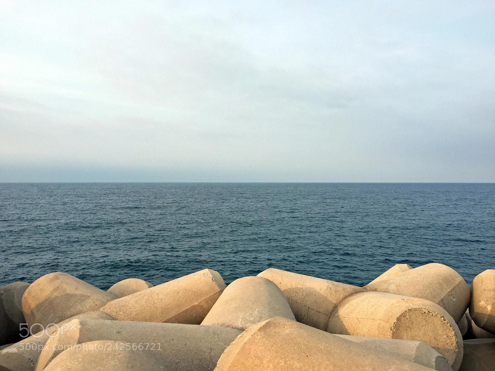 Apple iPhone 6 sample photo. Break water photography