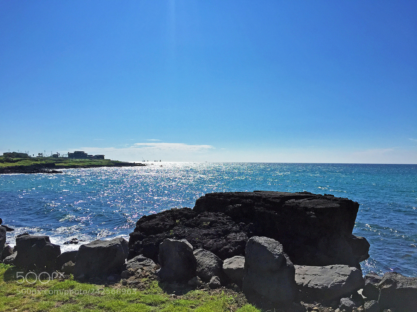 Apple iPhone 6 sample photo. Jeju sky beach photography
