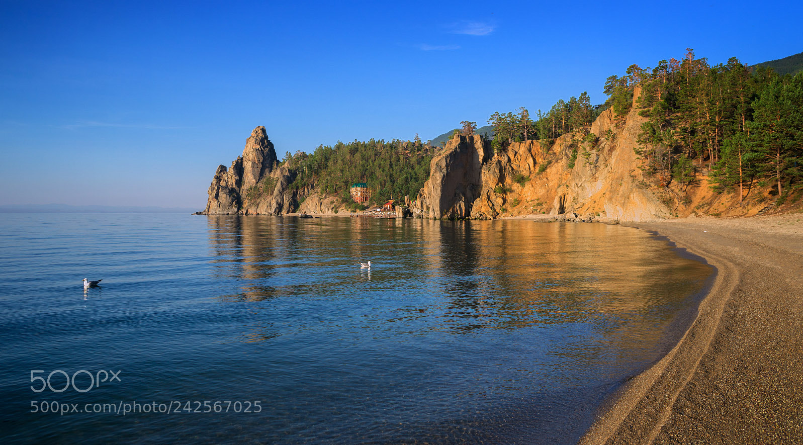 Sony Alpha DSLR-A850 sample photo. Bay peschanaya on lake photography