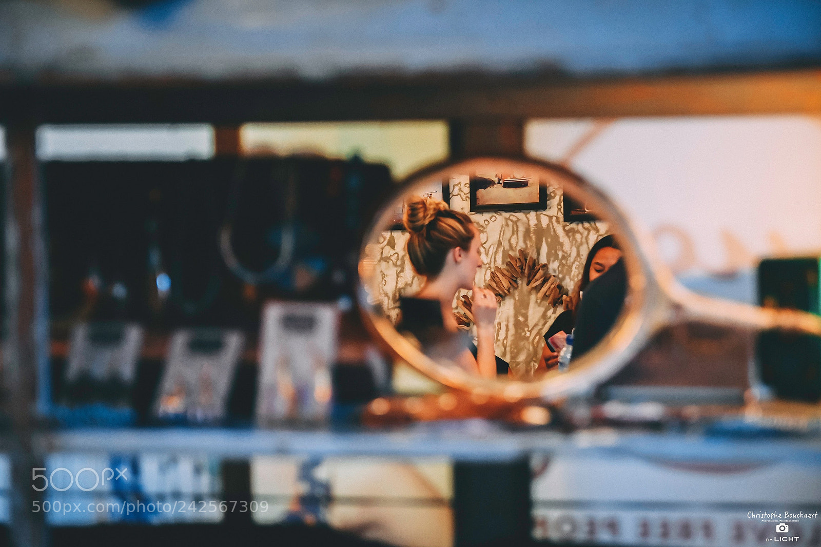 Nikon D500 sample photo. In the mirror photography