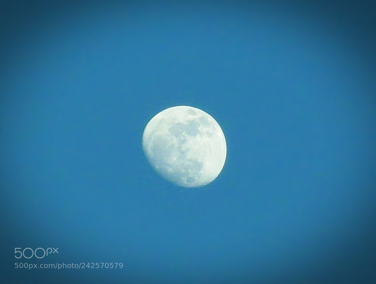 Canon PowerShot SX150 IS sample photo. Moon in daylight...caprured by photography