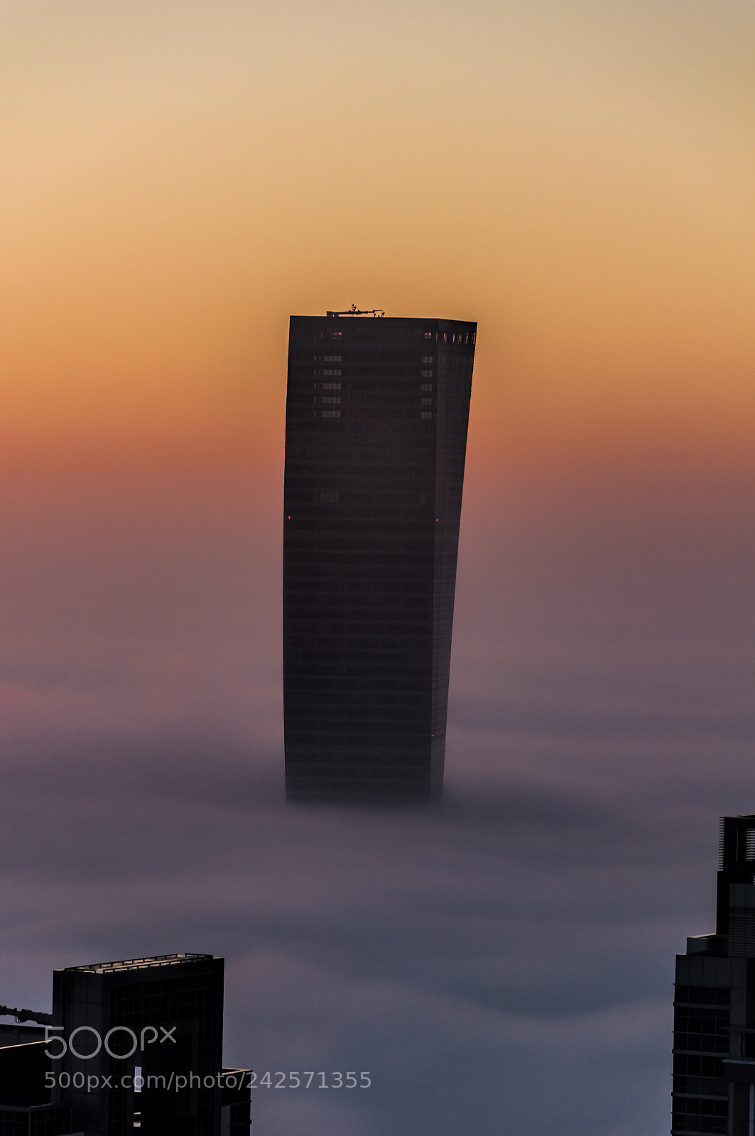 Nikon D90 sample photo. A foggy sunrise photography