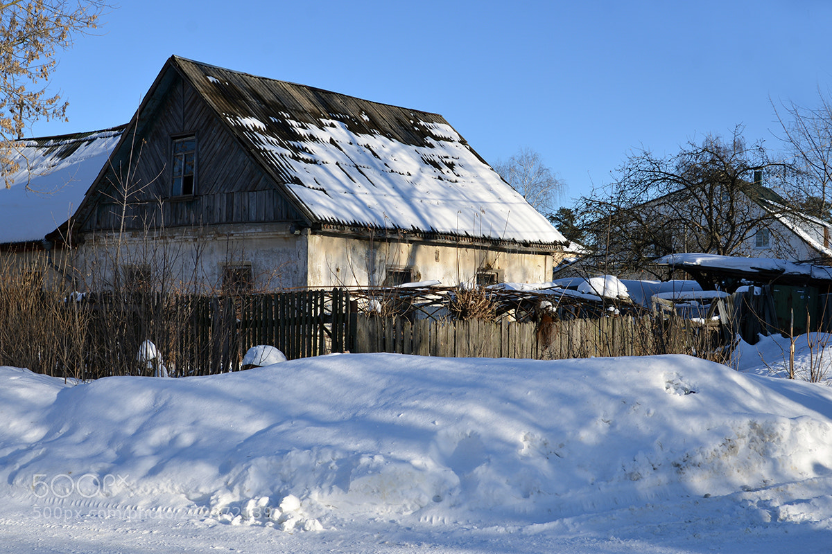 Nikon D600 sample photo. Old house photography