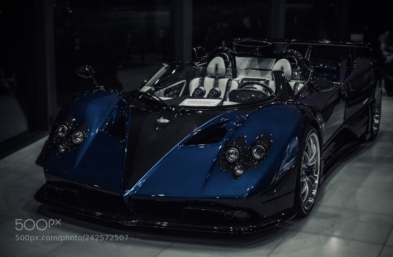 Nikon D3400 sample photo. Pagani zonda hp barchetta photography