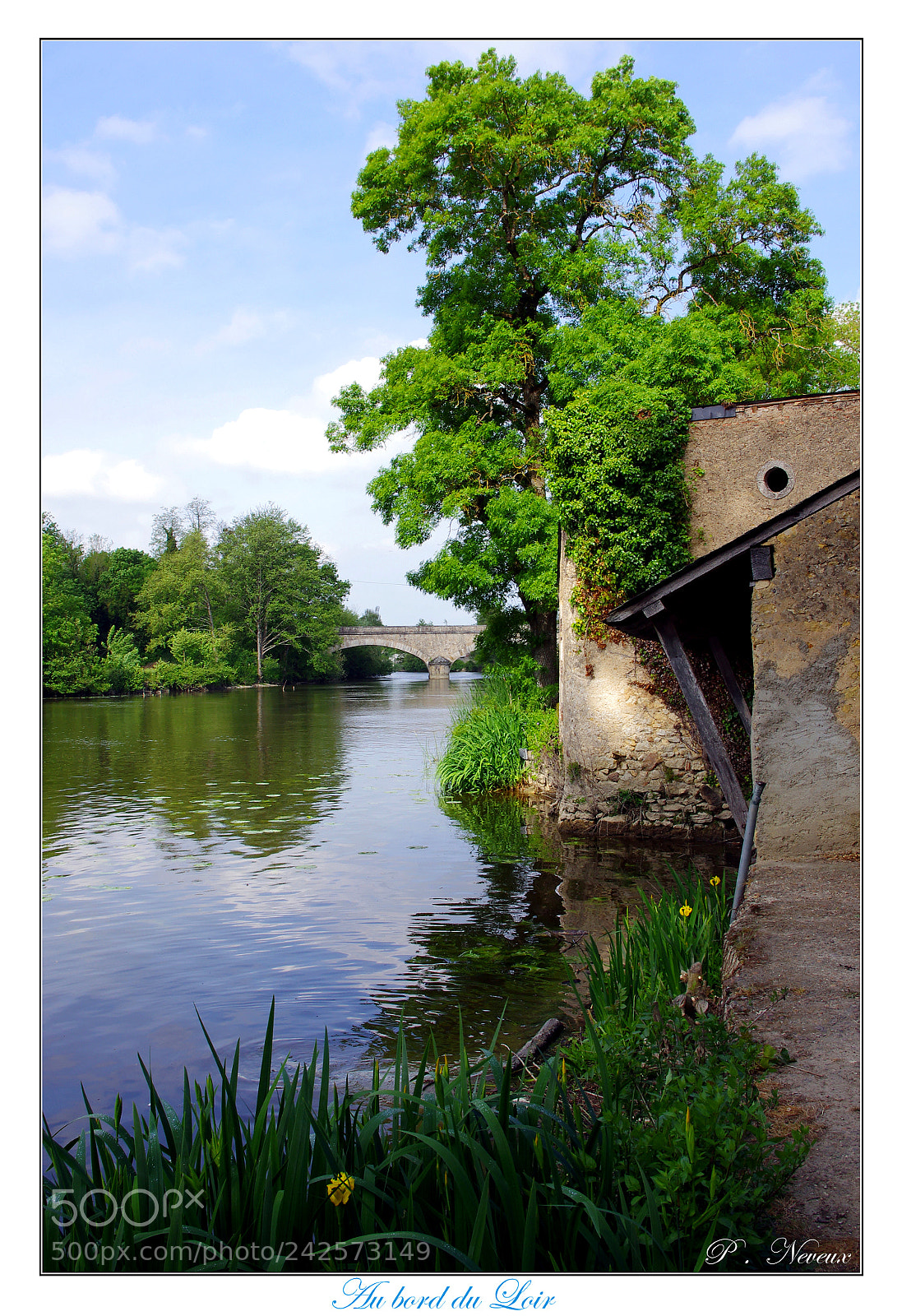 Pentax K-r sample photo. Au bord du loir photography