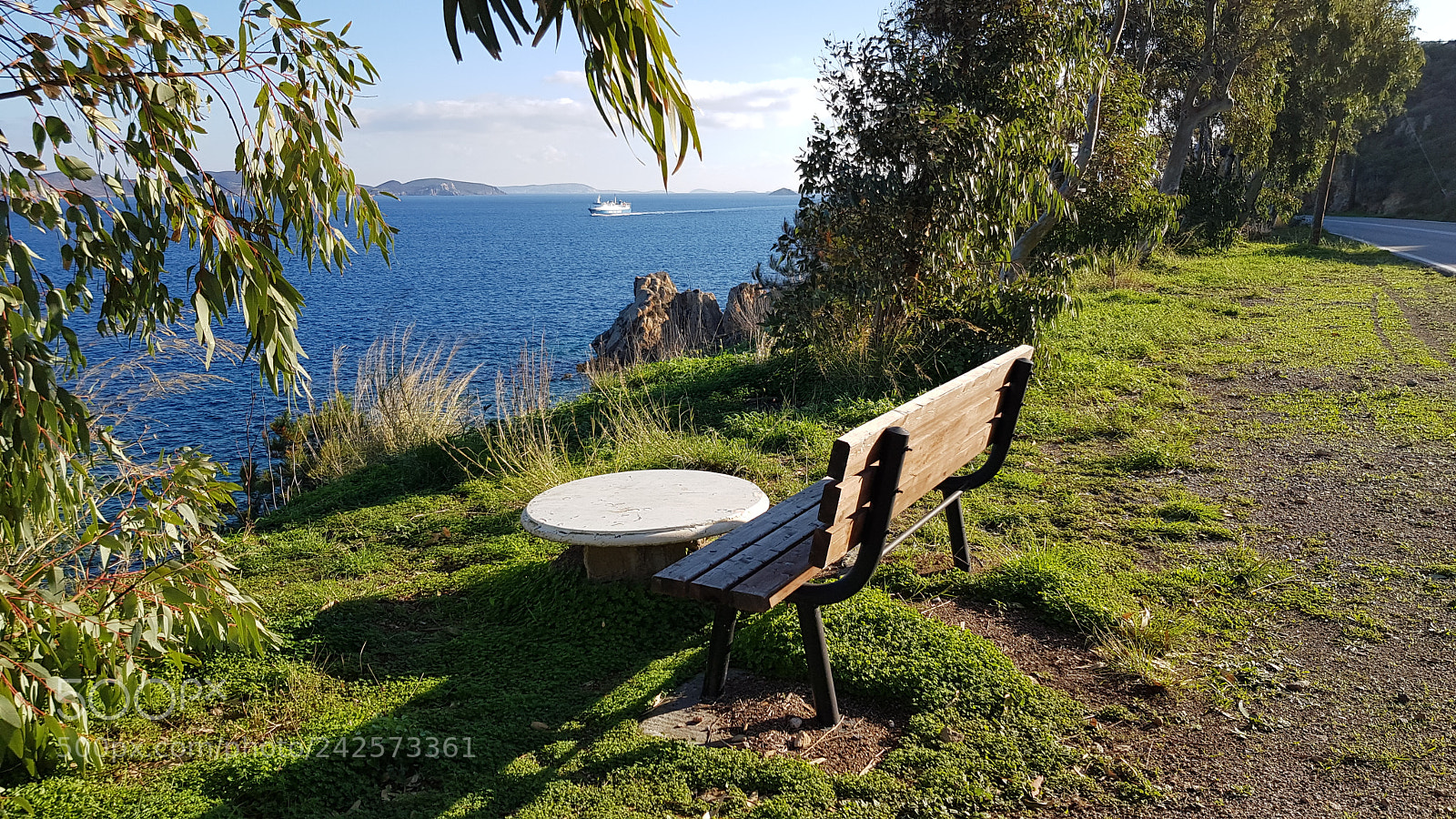 Samsung Galaxy S8 sample photo. Table with view photography