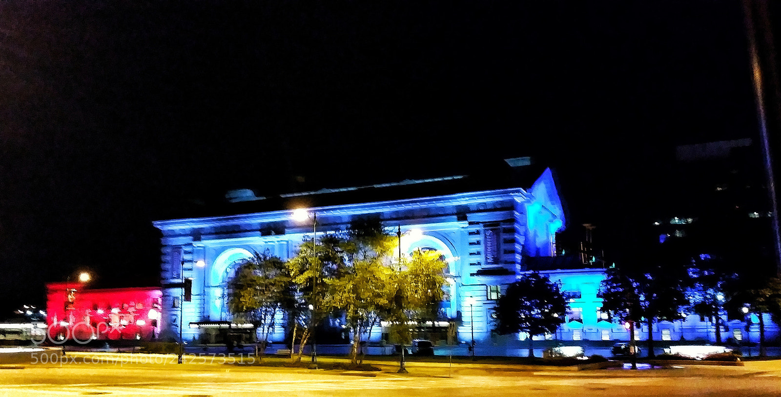 LG ARISTO sample photo. Blue union photography