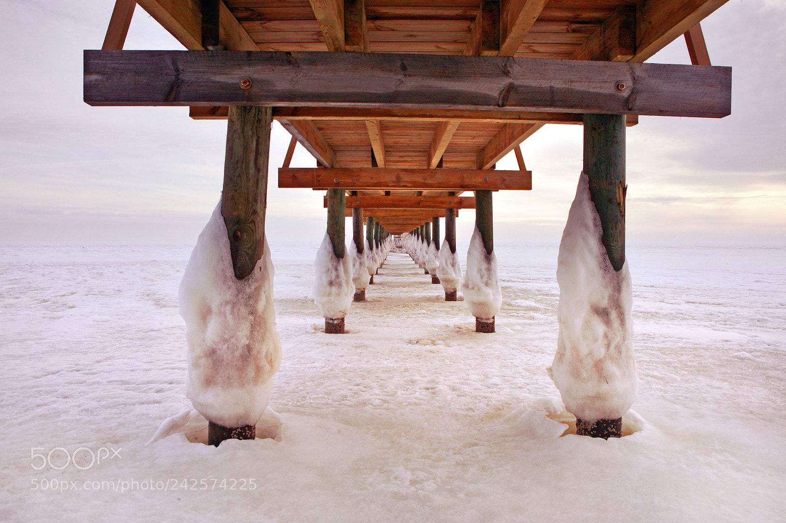 Canon EOS 5D sample photo. Frozen ocean photography