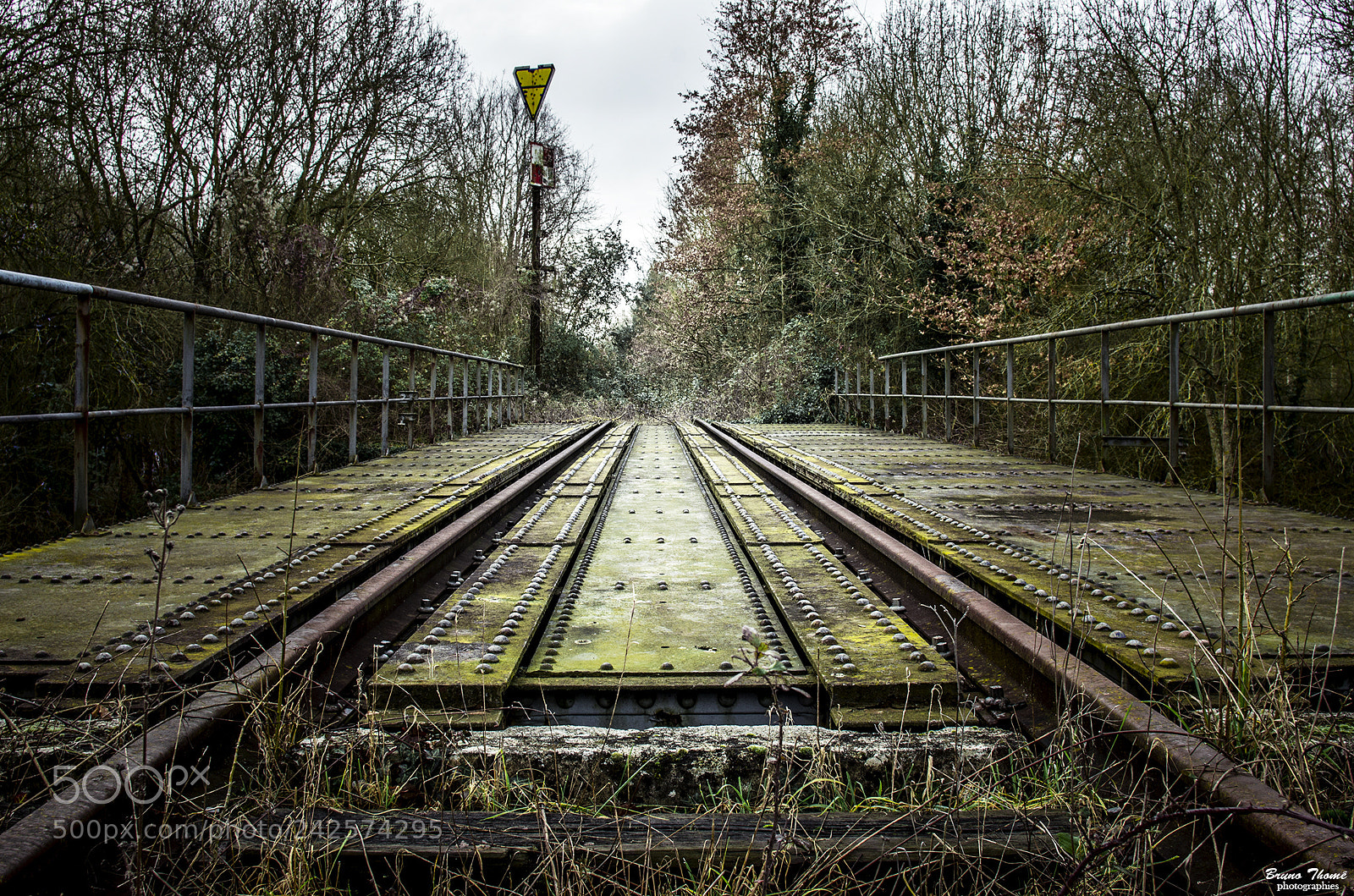Pentax K-5 sample photo. Old  track photography