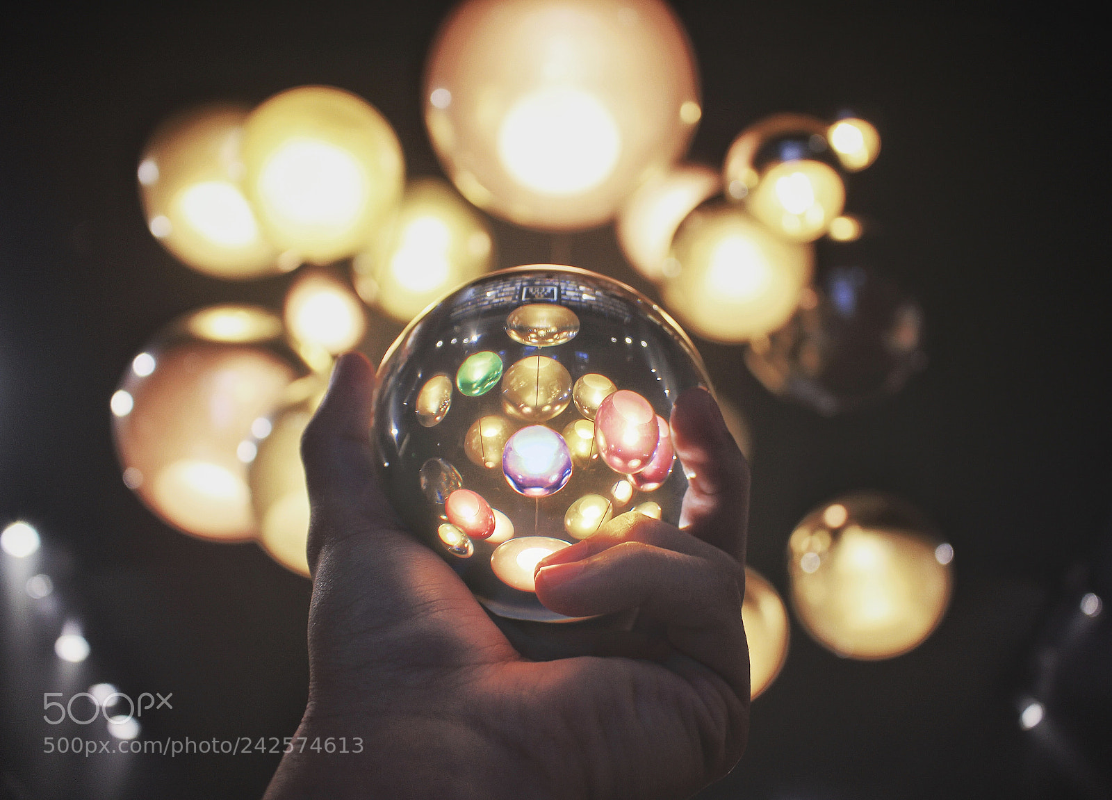 Canon EOS 100D (EOS Rebel SL1 / EOS Kiss X7) sample photo. Glowing crystal photography