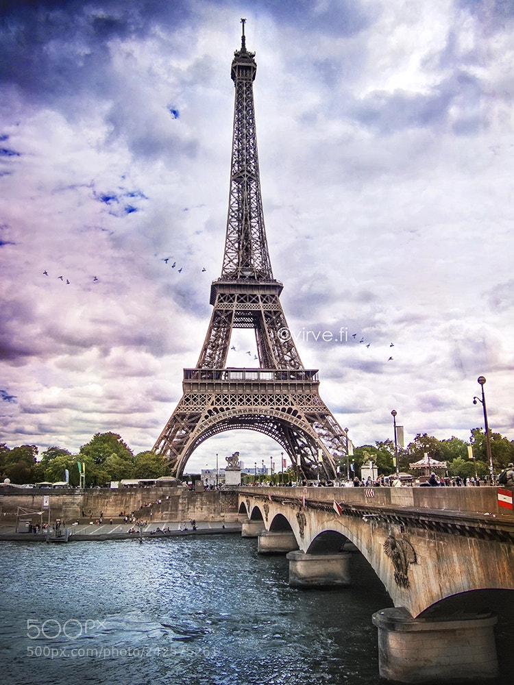 Olympus PEN E-PL6 sample photo. Eiffel photography