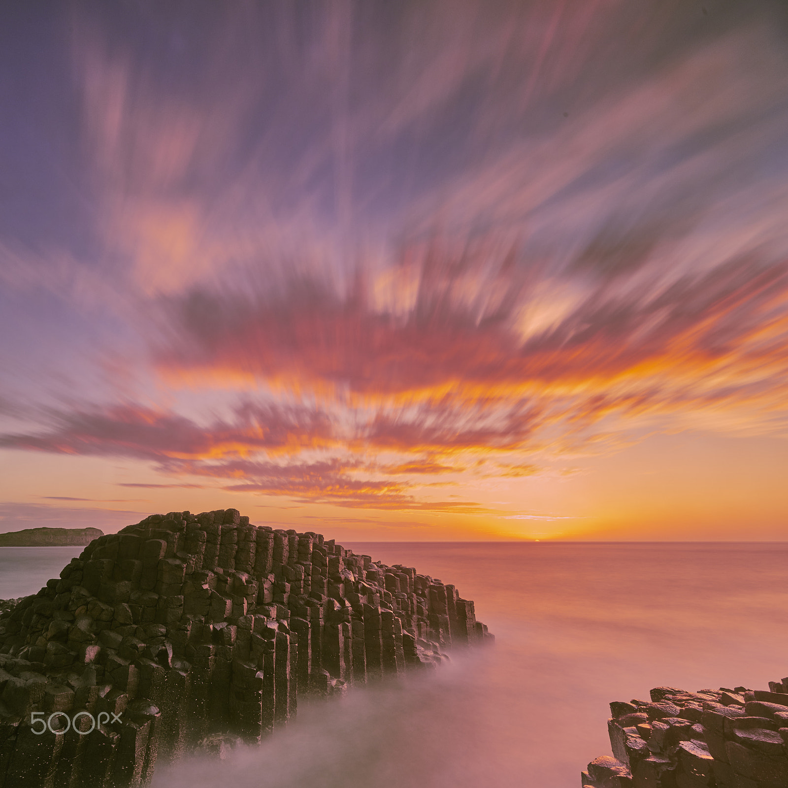 Nikon D810A sample photo. Sunrise at fingal heads in january. photography