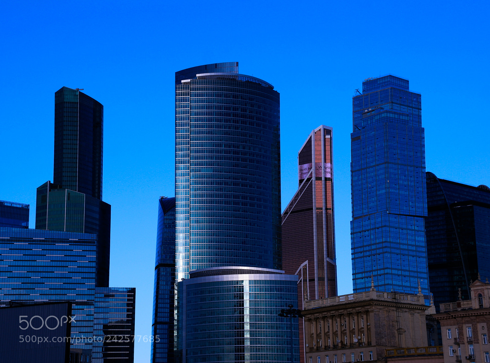 Canon EOS 20D sample photo. Москва-Сити photography