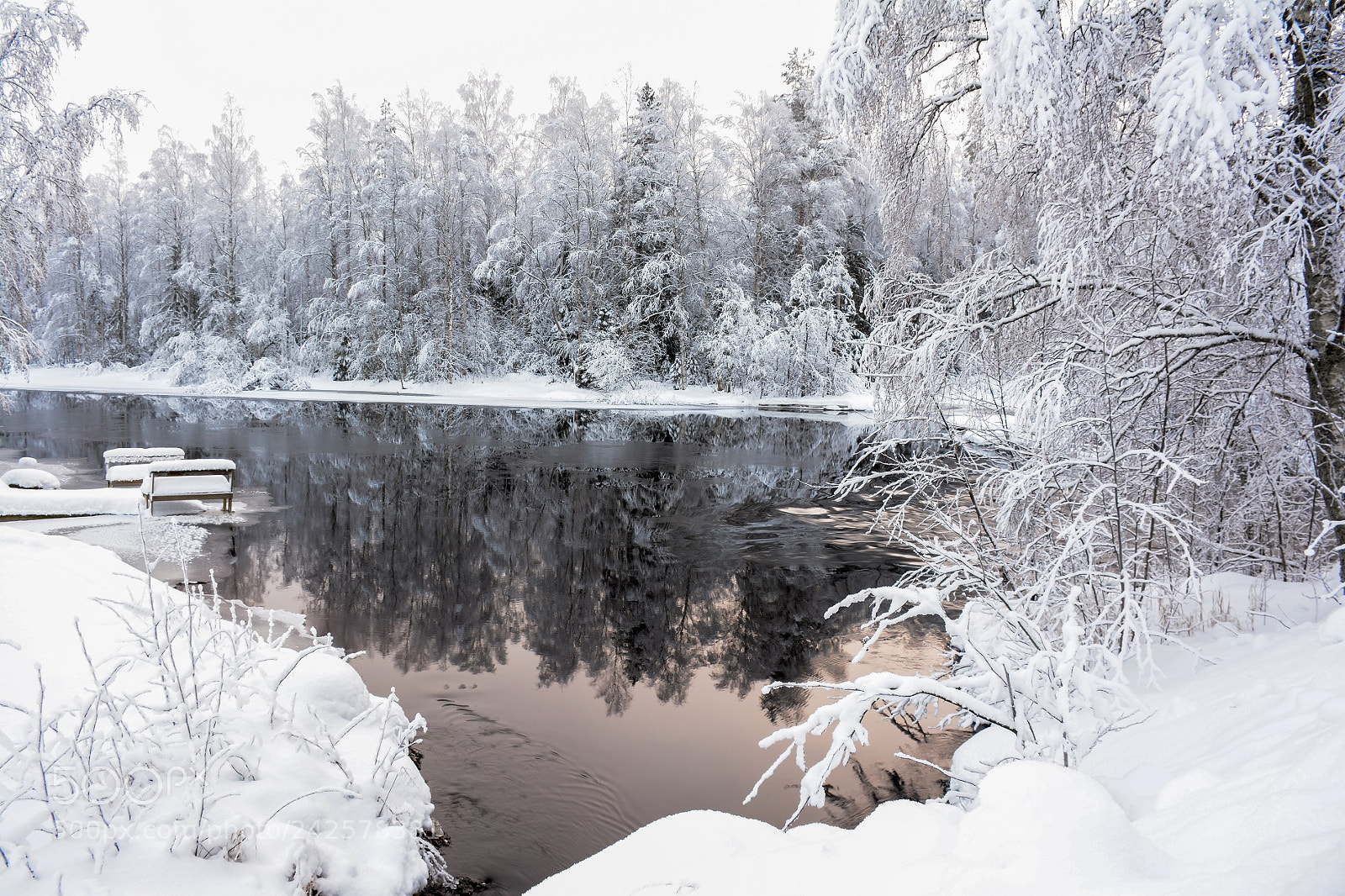 Nikon D7100 sample photo. Winter view photography