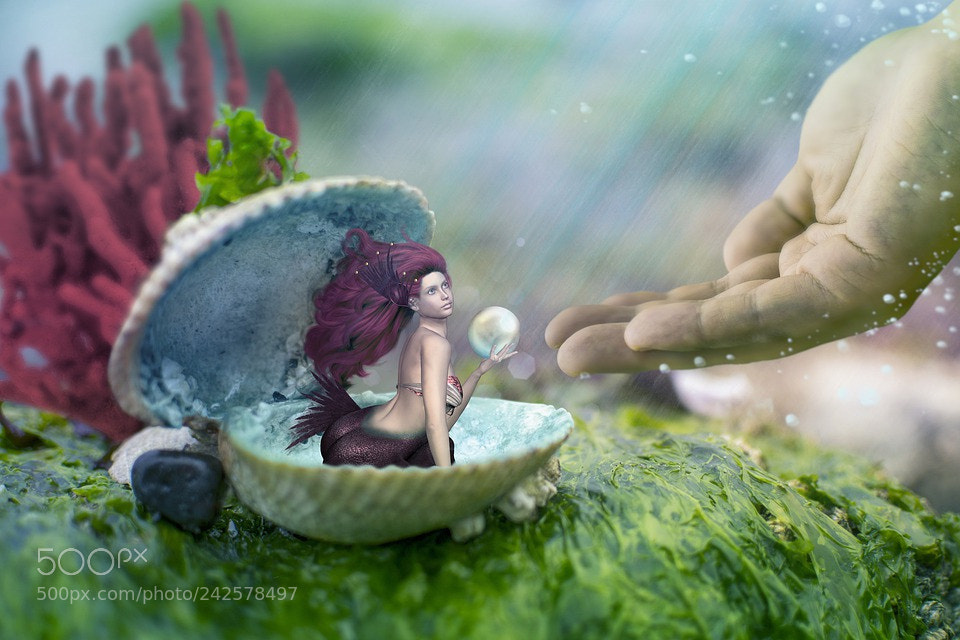 Nikon D3100 sample photo. Mermaid photography