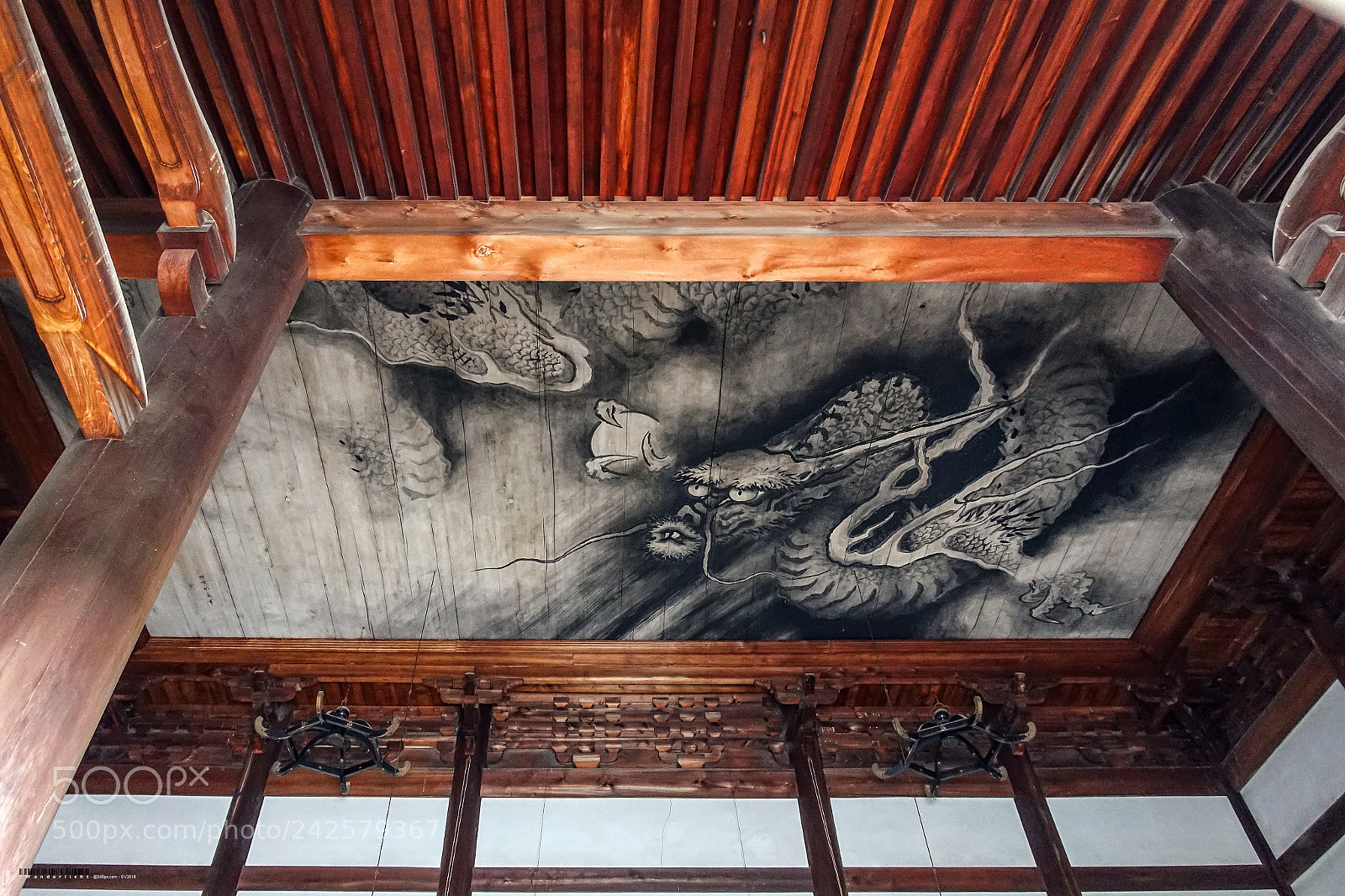 Sony Cyber-shot DSC-RX100 III sample photo. Ceiling dragon photography
