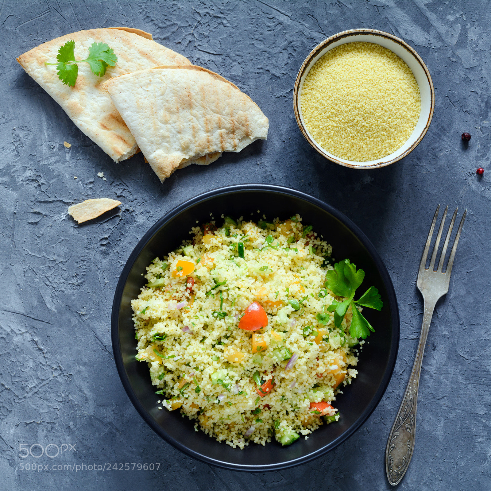 Nikon D7100 sample photo. Lebanese cous cous salad photography