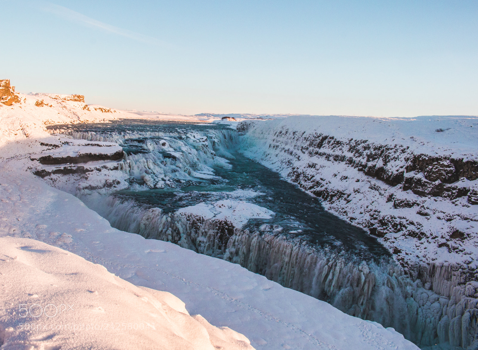 Canon EOS 700D (EOS Rebel T5i / EOS Kiss X7i) sample photo. Gullfoss waterfall, iceland photography