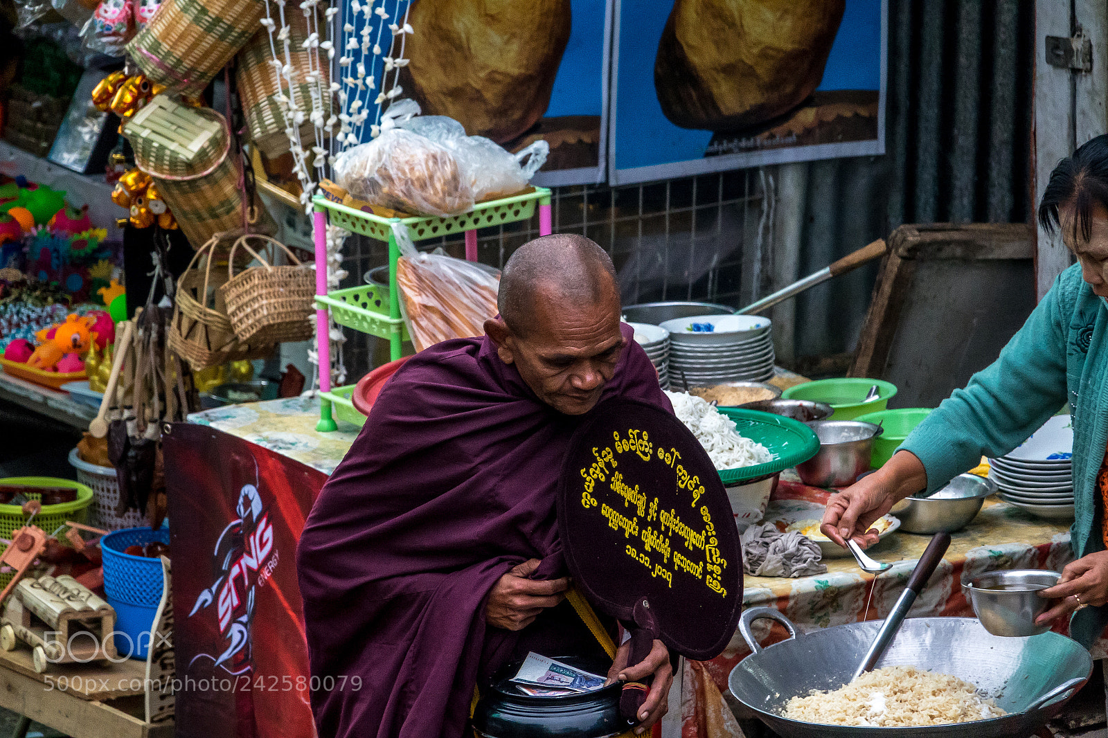 Sony Cyber-shot DSC-RX10 III sample photo. Looking for breakfast...myanmar photography