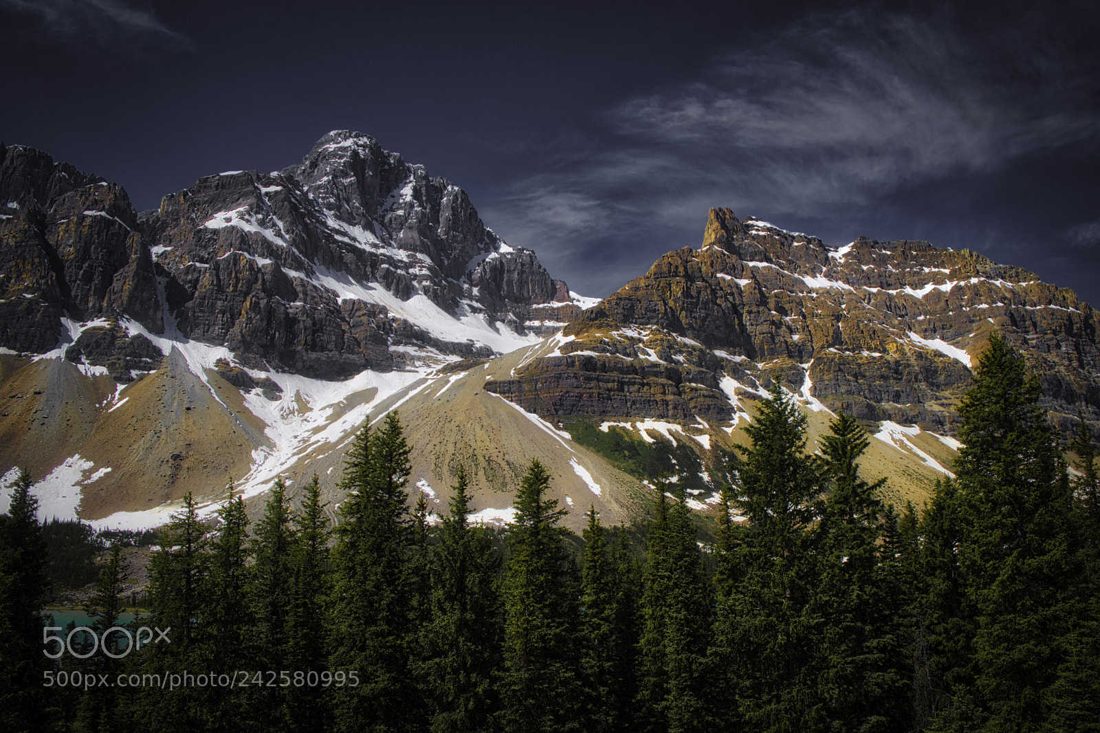 Fujifilm X-Pro2 sample photo. Banff mountain view photography