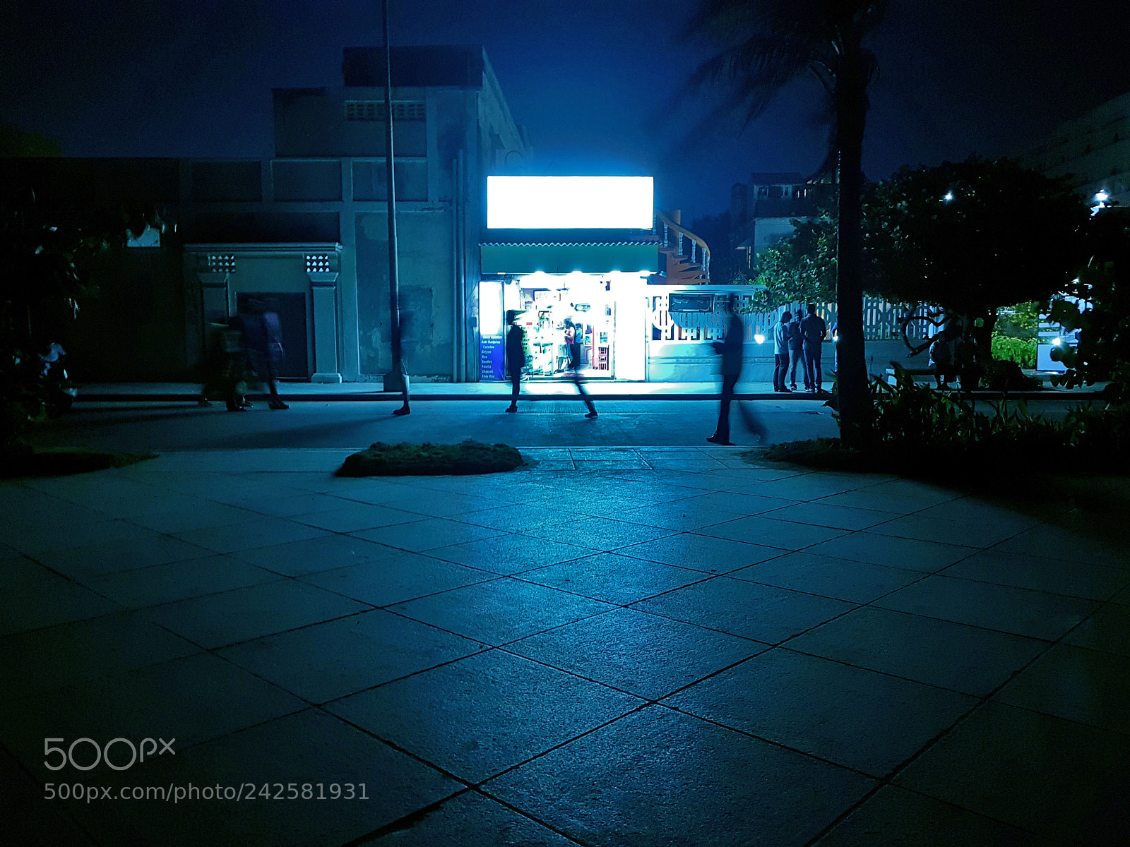 Samsung Galaxy S7 Edge sample photo. Night at pondicherry beach photography