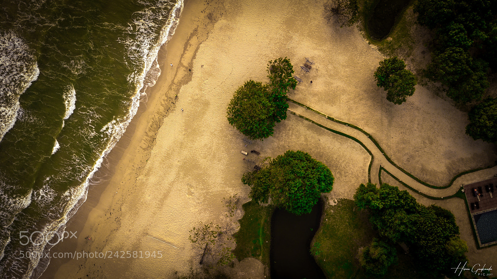 DJI FC220 sample photo. Pasikuda photography